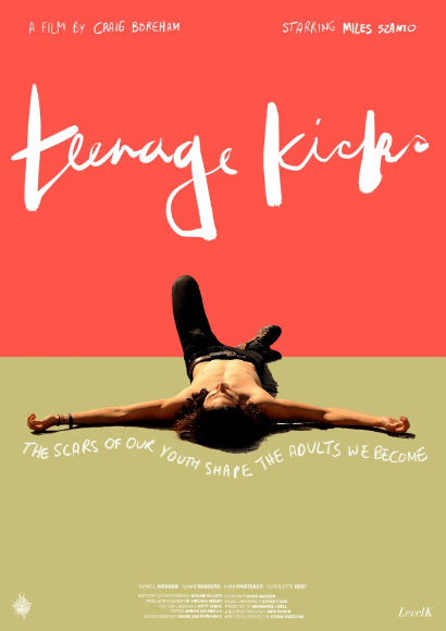 TEENAGE KICKS | Gay-Film 2016 -- Stream, DVD, Schwul, LGBT, Queer Cinema -- POSTER