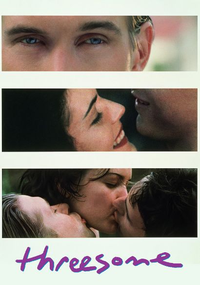Threesome | Film 1994 -- schwul, Coming Out, Homophobie, Bisexualität, Homosexualität -- POSTER