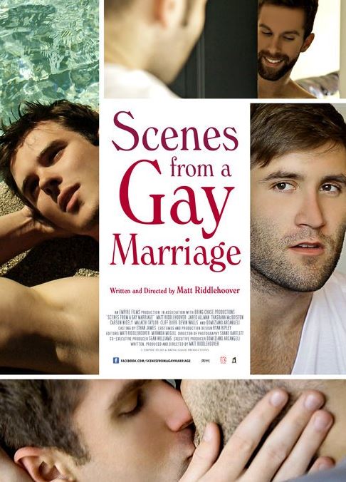Scenes of a gay marriage