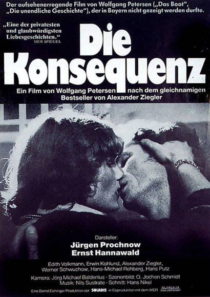 Die Konsequenz | Film 1977 -- Queer Cinema, schwul, bi, Homophobie