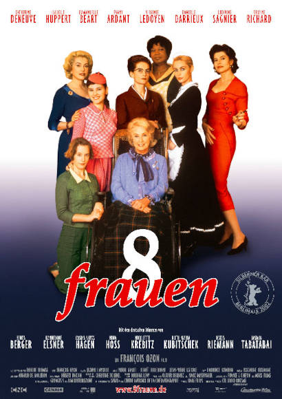 8 Frauen | Film 2002 -- Stream, ganzer Film, lesbisch, François Ozon, Queer Cinema
