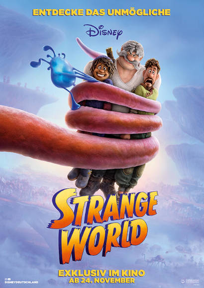 Strange World | Animationsfilm 2022 -- schwul, deutsch, Stream, ganzer Film, Queer Cinema