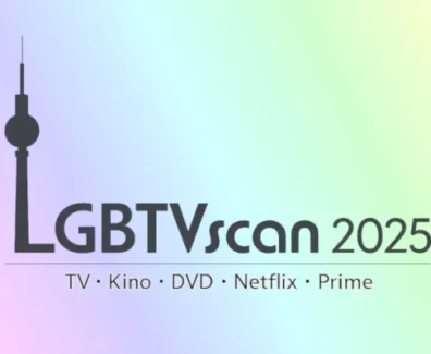 LGBTVscan 2025: Schwul-lesbische Medienstudie zum Anteil von LGBT-Filmen im Kino, TV sowie bei Prime und Netflix